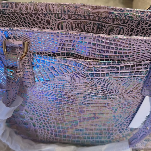 Brahmin Violet Wonderland Genuine Leather NWT. Offers welcome! - Picture 5 of 6